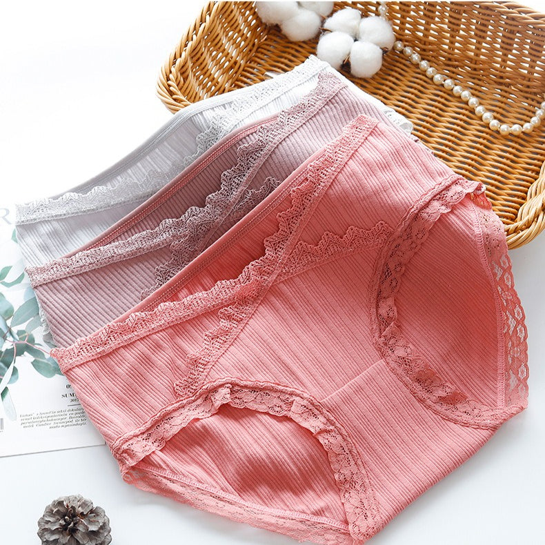 Maternity Low-Rise Cotton Underwear - Seamless U-Shaped Support Briefs for Pregnancy