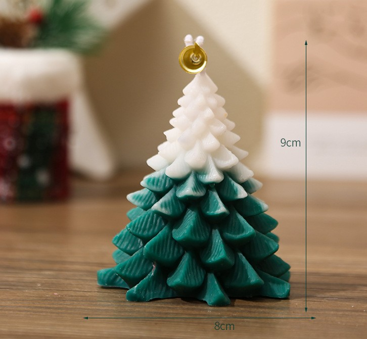 Christmas tree scented candle ornament fragrance souvenir creative gift box Christmas gift birthday gift decoration