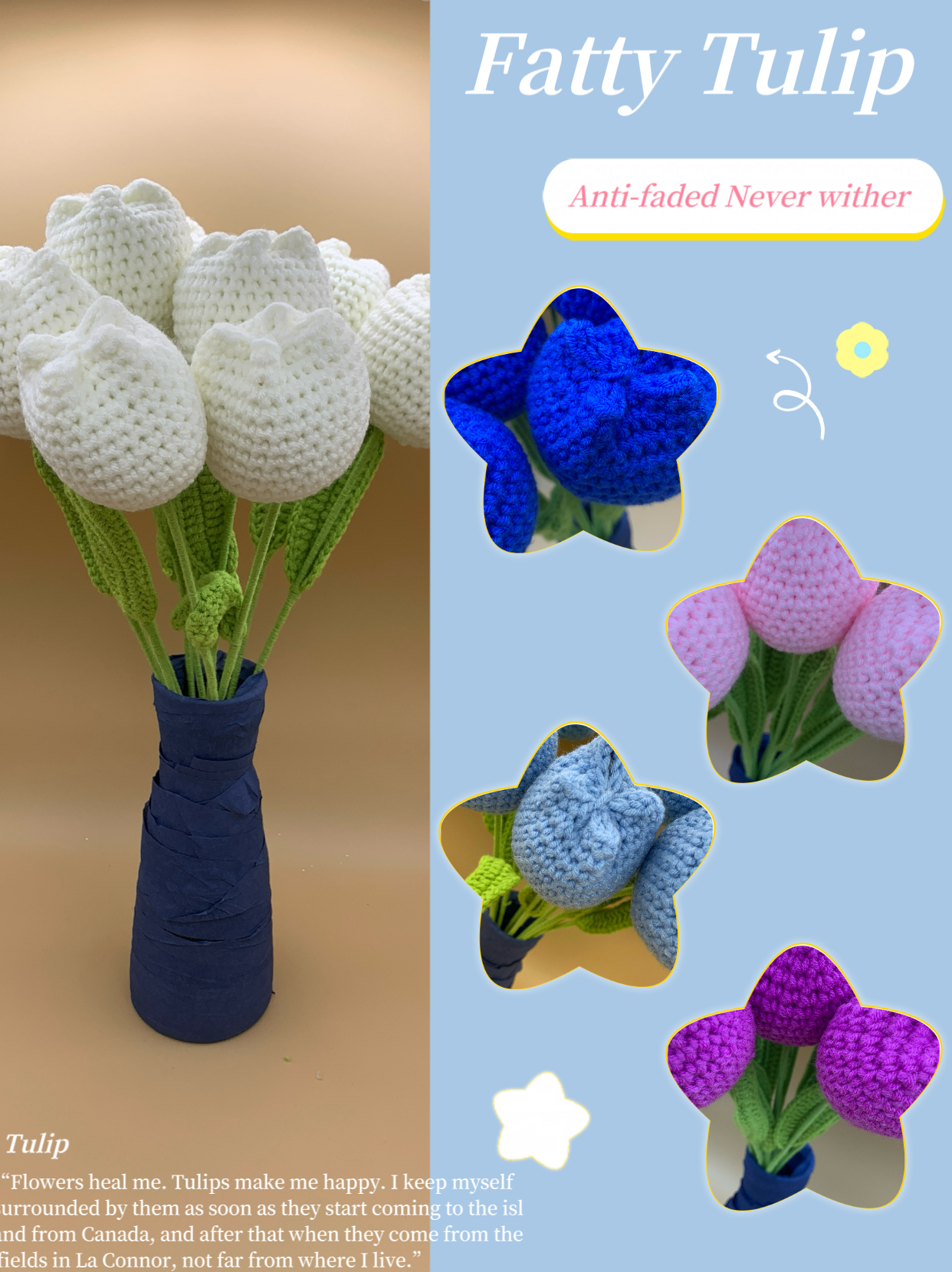 Crochet Tulip