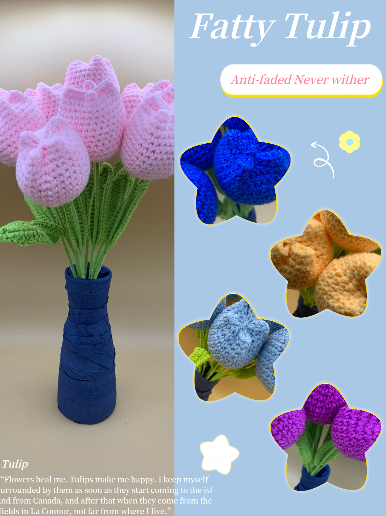 Crochet Tulip