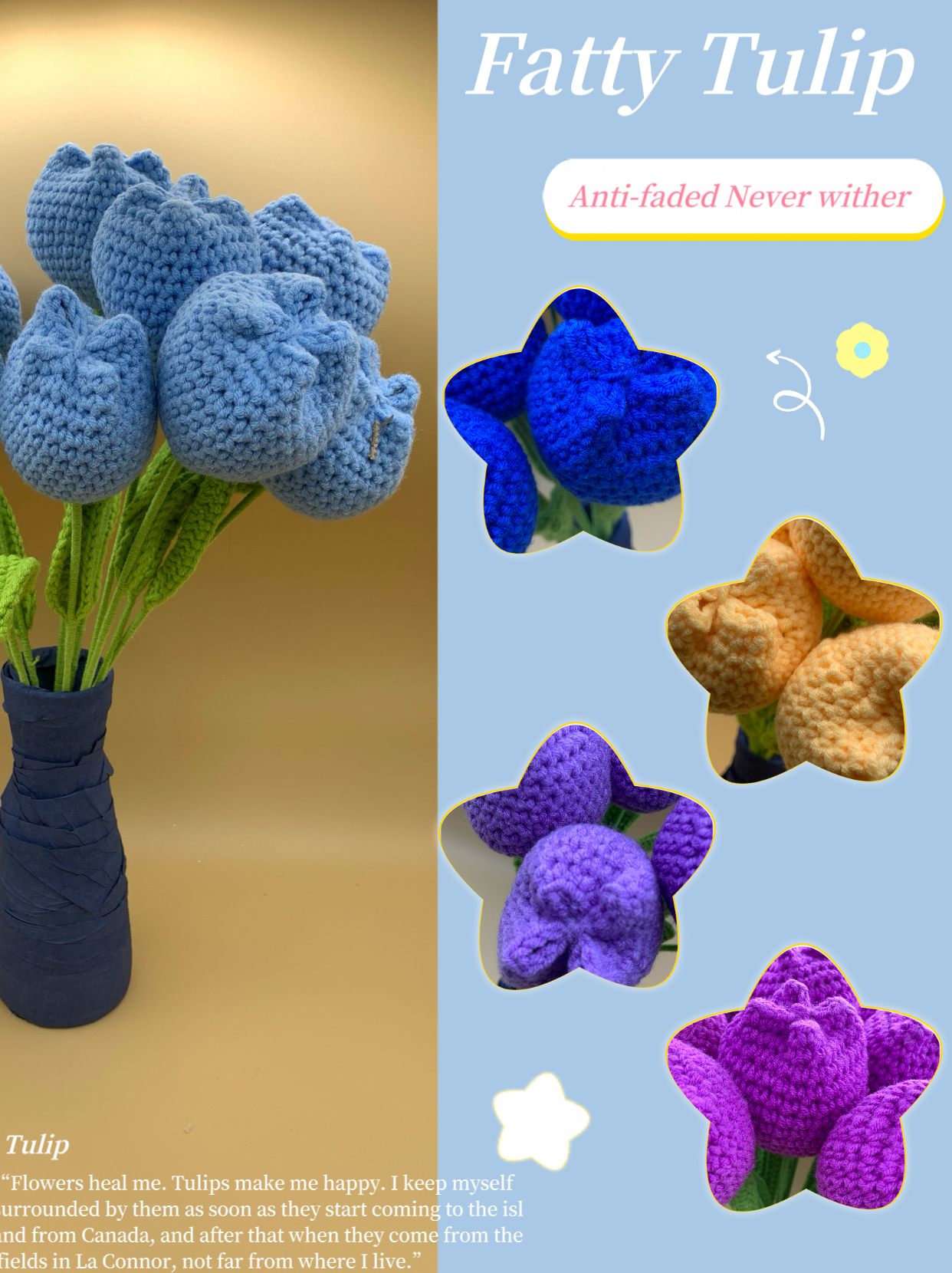 Crochet Tulip