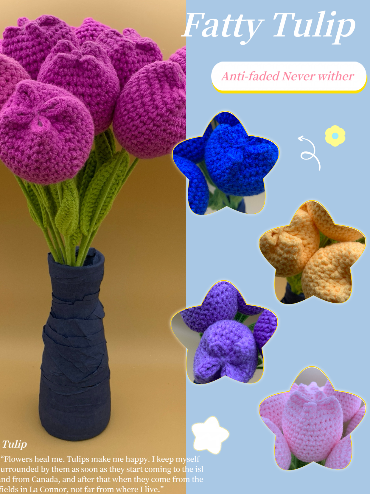 Crochet Tulip