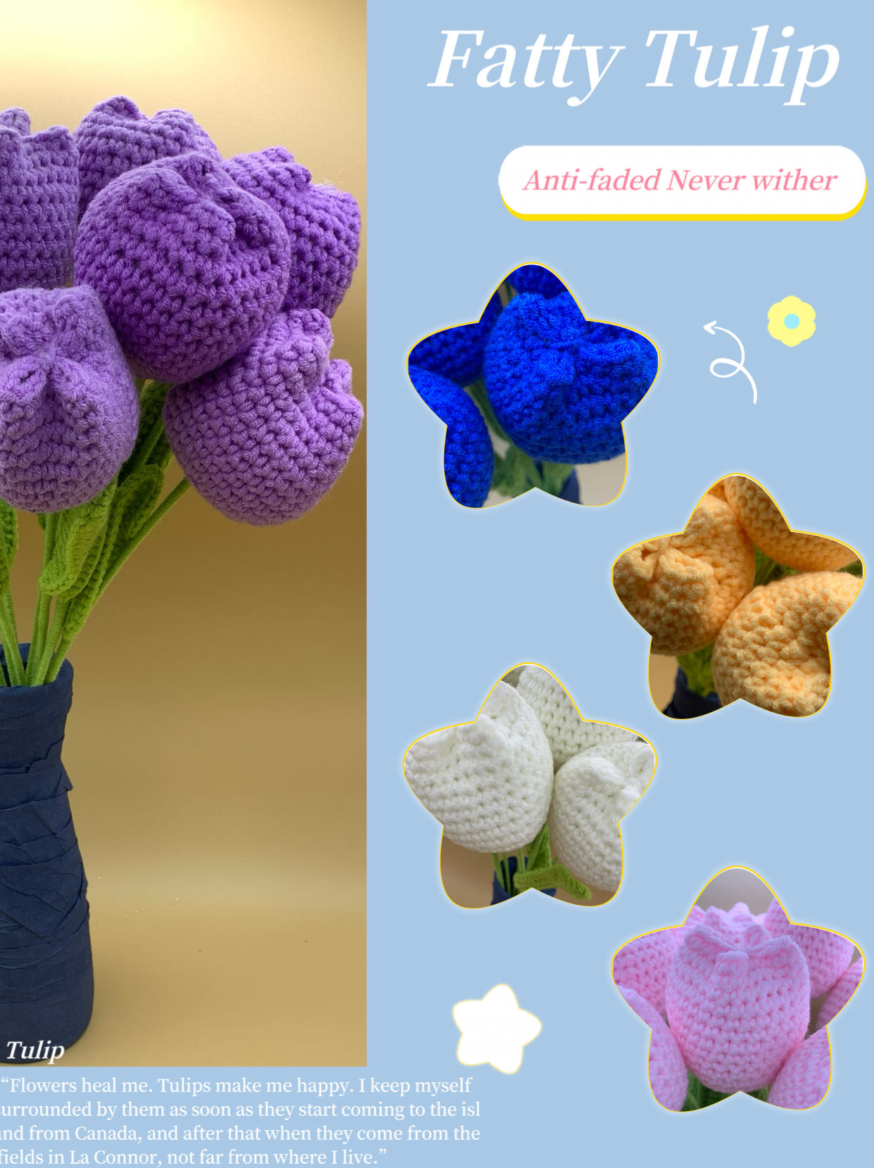 Crochet Tulip