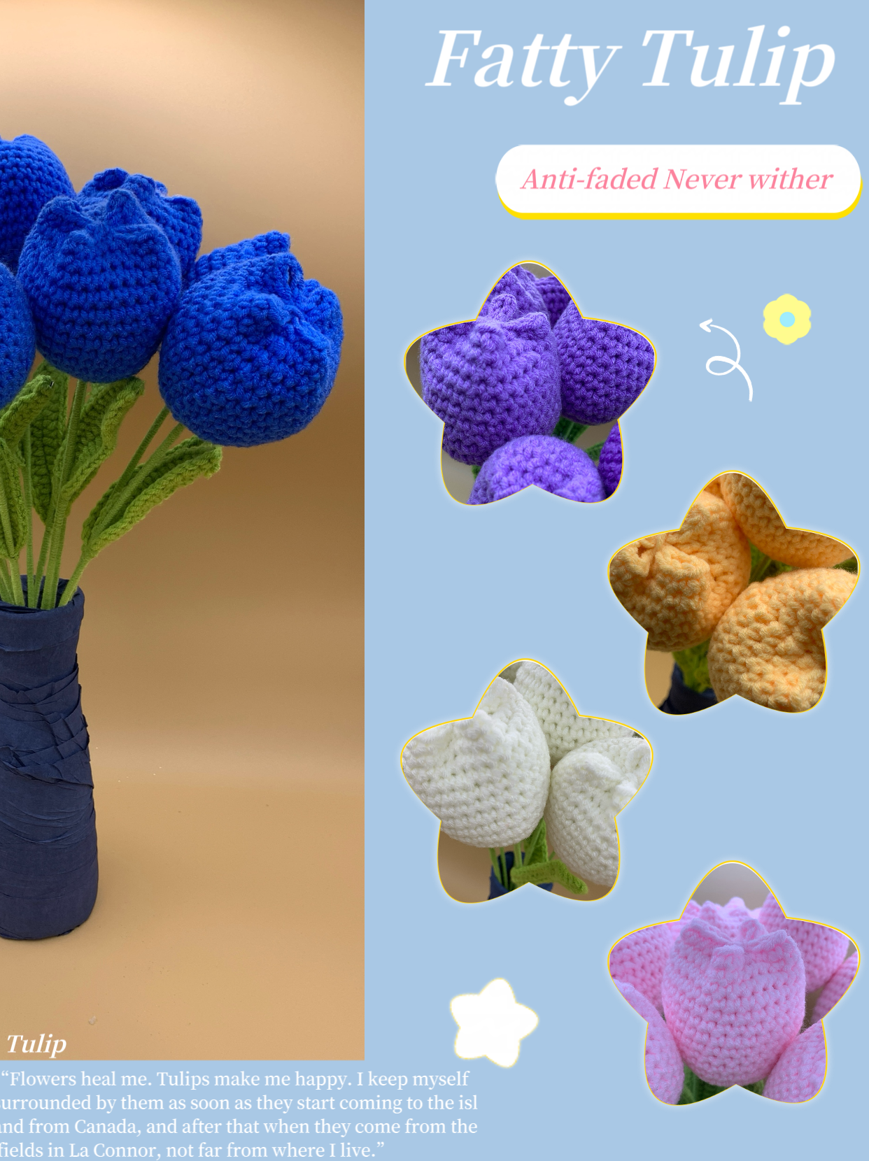 Crochet Tulip