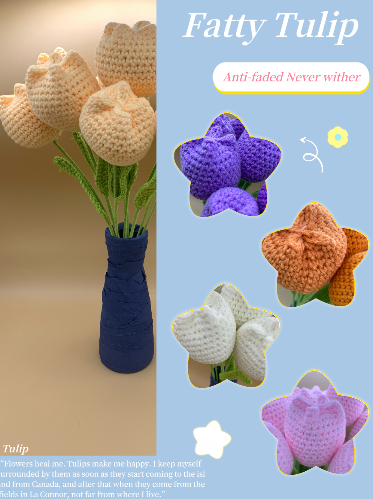 Crochet Tulip