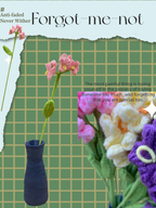 Crochet Forget-me-not