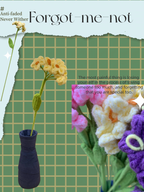 Crochet Forget-me-not