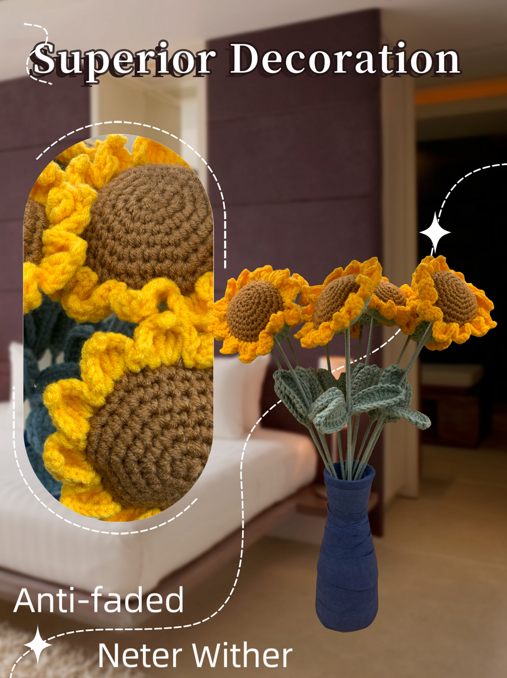 Crochet Sunflower