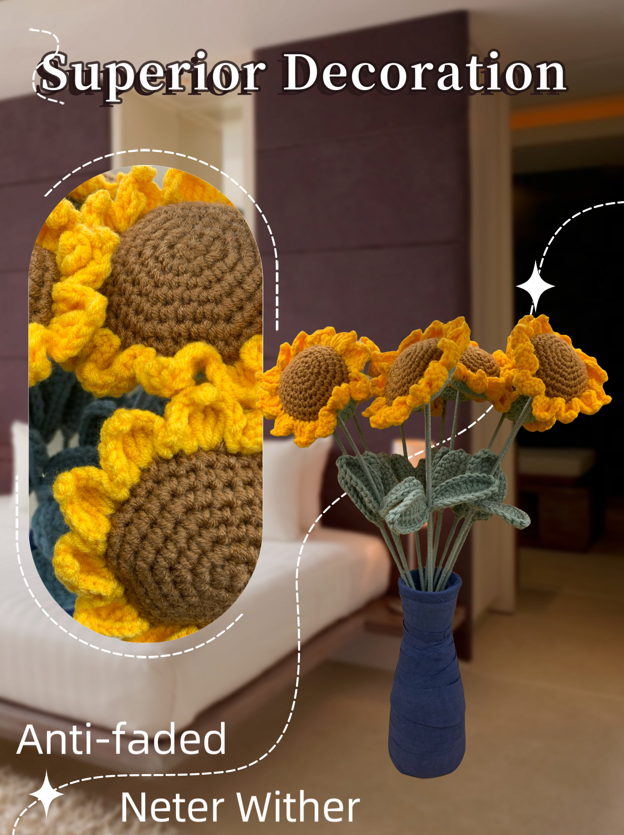 Crochet Sunflower