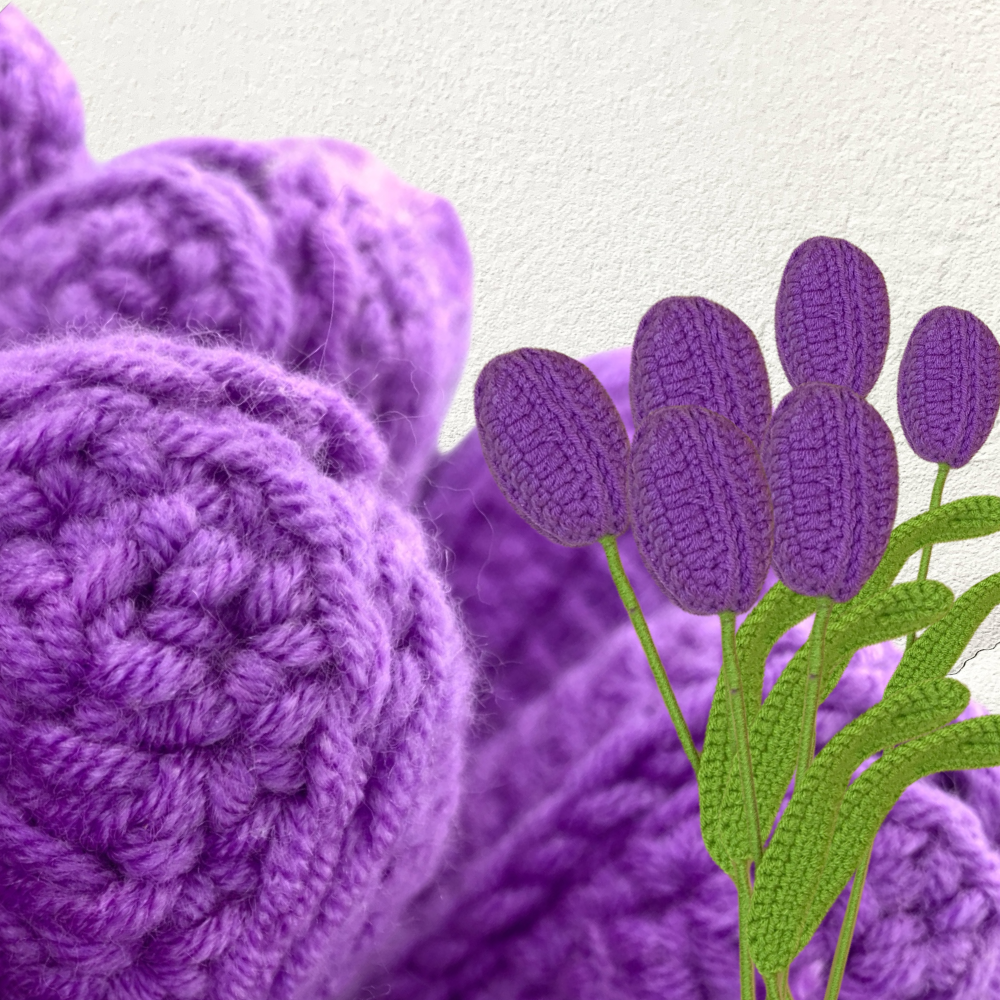 Crochet Bud Tulip
