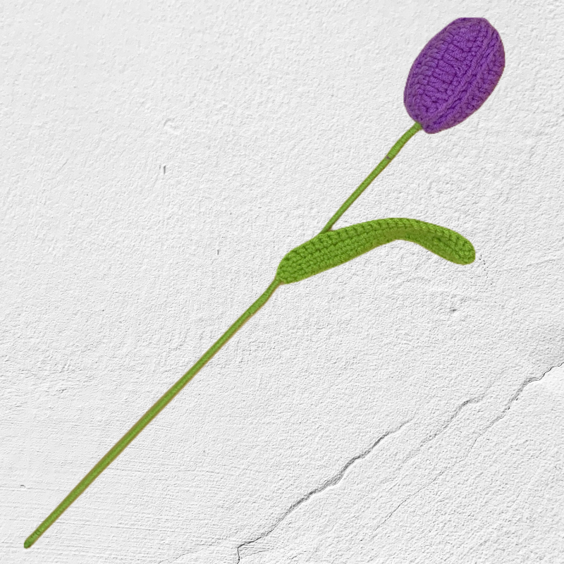 Crochet Bud Tulip