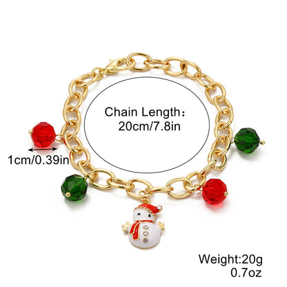 Christmas Day Necklace Multi-layer Christmas Necklace Christmas Necklace