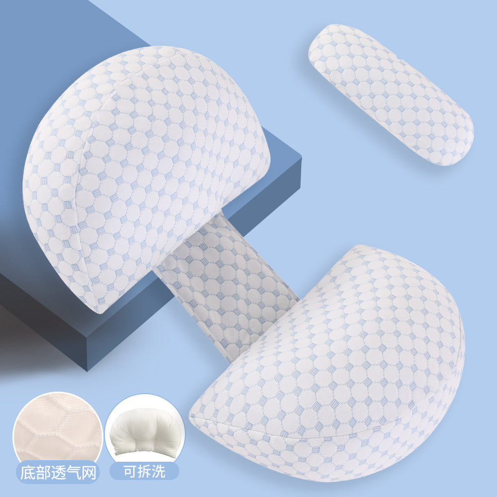 Maternity Pregnancy Pillow - Multi-Functional Support Cushion for Side Sleeping