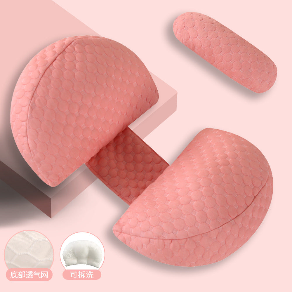 Maternity Pregnancy Pillow - Multi-Functional Support Cushion for Side Sleeping