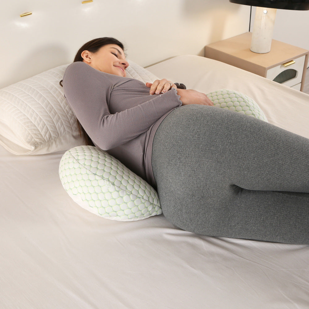 Maternity Pregnancy Pillow - Multi-Functional Support Cushion for Side Sleeping