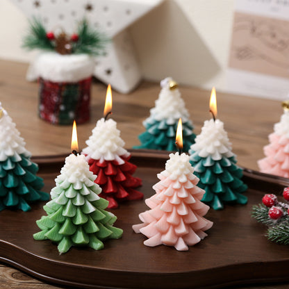 Christmas tree scented candle ornament fragrance souvenir creative gift box Christmas gift birthday gift decoration