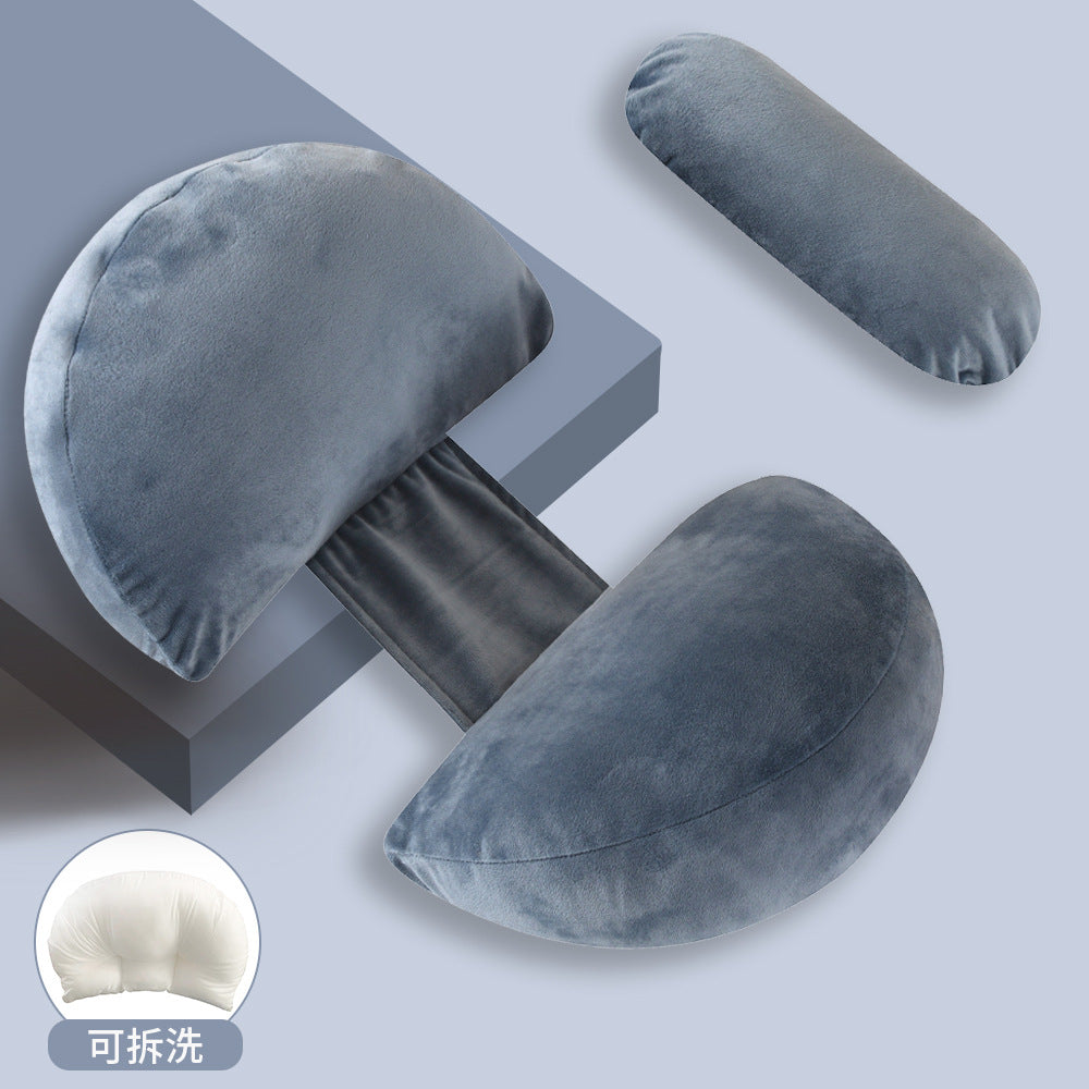 Maternity Pregnancy Pillow - Multi-Functional Support Cushion for Side Sleeping