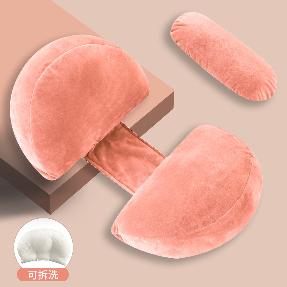 Maternity Pregnancy Pillow - Multi-Functional Support Cushion for Side Sleeping