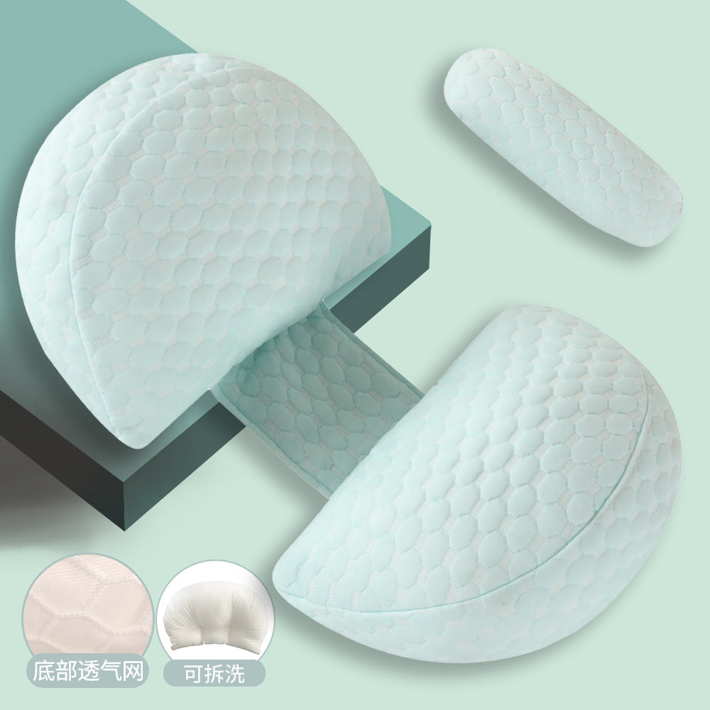 Maternity Pregnancy Pillow - Multi-Functional Support Cushion for Side Sleeping