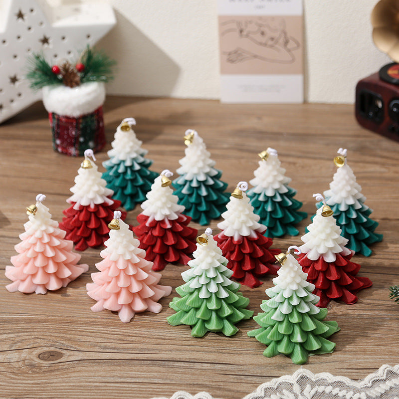 Christmas tree scented candle ornament fragrance souvenir creative gift box Christmas gift birthday gift decoration