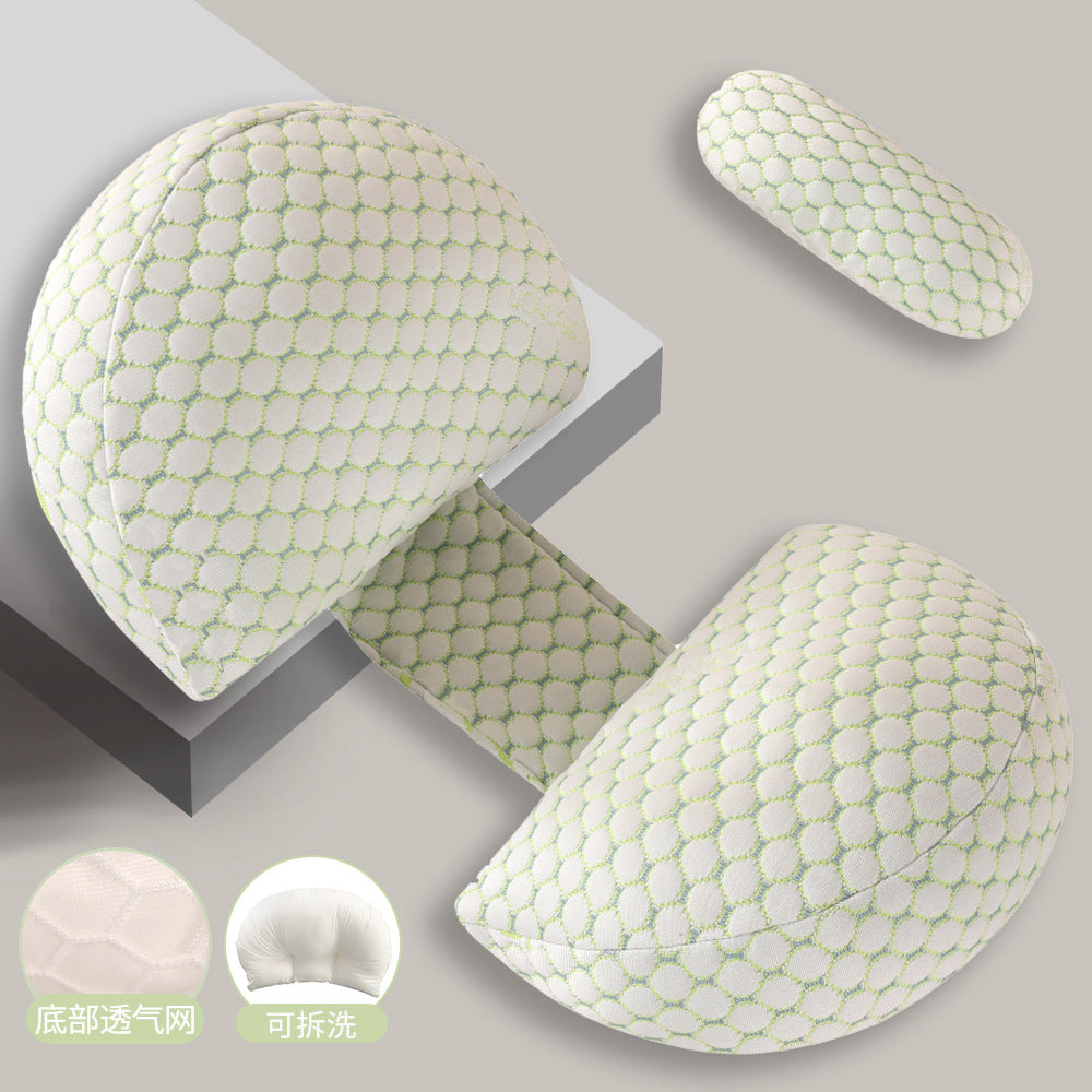 Maternity Pregnancy Pillow - Multi-Functional Support Cushion for Side Sleeping