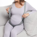 Maternity Belly Support Belt - Breathable Prenatal Abdominal Support Band with Shoulder Straps