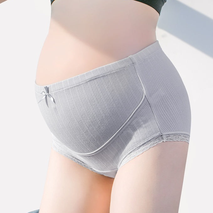 Maternity Underwear - High Waist U-Shaped Belly Support Briefs for Pregnancy 1pc