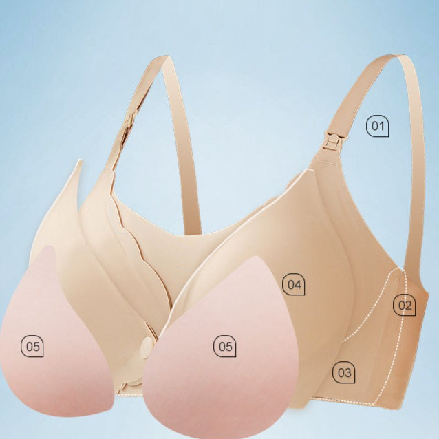 Maternity Support Bra - Anti-Sagging Nursing Bra with Lift and Shape Technology